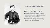 Antanas Baranauskas 1835 01 17 - 1902 11 26 m.  2 puslapis