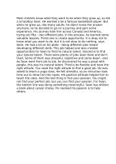 About a schoolboy
