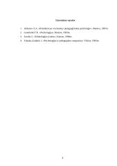 Pradinukas. Pedagoginė ir psichologinė pusės 6 puslapis