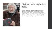 Sigitas Geda ir jo kūryba 4 puslapis
