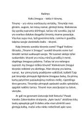 Koks žmogus - tokia ir tėvynę (Vydūnas)