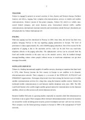 Sweden and Norway Telecommunication Companies 2 puslapis