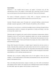 Sweden and Norway Telecommunication Companies 4 puslapis