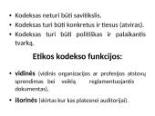 Etikos kodeksai organizacijose 12 puslapis