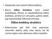 Etikos kodeksai organizacijose 4 puslapis