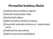 Etikos kodeksai organizacijose 7 puslapis