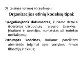 Etikos kodeksai organizacijose 9 puslapis