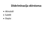 Diskriminacija ir jos apraiškos Lietuvoje 3 puslapis