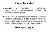 Korupcija ir jos apraiškos Lietuvoje 2 puslapis