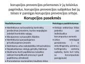 Korupcija ir jos apraiškos Lietuvoje 15 puslapis