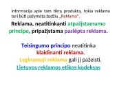 Reklamos etiškumas 9 puslapis