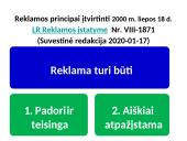 Reklamos etiškumas 3 puslapis