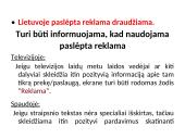 Reklamos etiškumas 8 puslapis