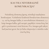 Kas yra neverbalinė komunikacija? 2 puslapis