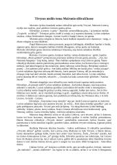 Tėvynės meilės tema Maironio eilėraščiuose