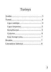 Sunki infekcinė liga - tymai 2 puslapis