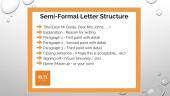 Semi formal letter structure 3 puslapis