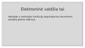 Kas yra ﻿elektroninė valdžia? 2 puslapis