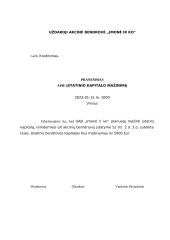 Įstatinio kapitalo mažininimo dokumentai 2 puslapis