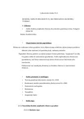 Diodinių amplitudės ribotuvų bei prieraišos grandinių tyrimai 