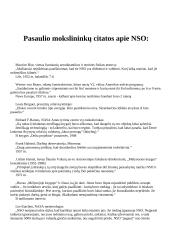 Ar egzistuoja NSO? 4 puslapis
