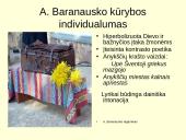 Antano Baranausko eilėraščiai "Dainu dainelę" ir "Kelionė Peterburkan" 6 puslapis