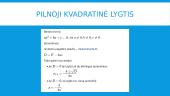 Kas yra kvadratinė lygtis? 3 puslapis