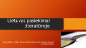 Lietuvos pasiekimai literatūroje