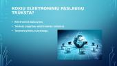 Elektroninės paslaugos ir elektroninė valdžia 13 puslapis