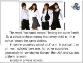 School uniform 2 puslapis