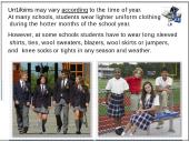 School uniform 13 puslapis