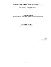 Atominė bomba