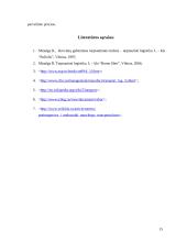 Atskirų transporto rūšių privalumai ir trūkumai 15 puslapis