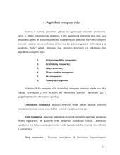 Atskirų transporto rūšių privalumai ir trūkumai 4 puslapis