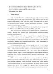 Italijos ekonomika ir ekonominiai rodikliai 5 puslapis