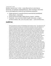 "Sename dvare" siužetas ir veikėjai