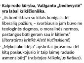 Krikščioniškasis Vaižganto apysakos „Dėdės ir dėdienės“ diskursas 5 puslapis