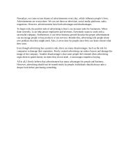 Advertisements in our lives