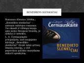 Laura Sintija Černiauskaitė "Benedikto slenksčiai" 7 puslapis