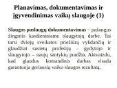 Vaikų slaugos praktika, rezultatų pagrindimas 4 puslapis