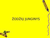Žodžių junginys