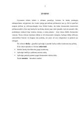 Bankų veiklos konkurencinė aplinka