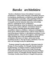 Baroko architektūra ir dailė 4 puslapis