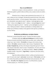 Bendrosios prielinksnių vartojimo klaidos 2 puslapis
