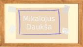 Mikalojus Daukša ir jo kūrinys "Postilė"
