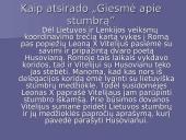 Mikalojus Husovianas „Giesmė apie stumbrą”  3 puslapis