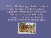 Mikalojus Husovianas „Giesmė apie stumbrą”  10 puslapis