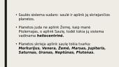 Saulės sistema - tai Saulė ir aplink ją skriejančios planetos 2 puslapis