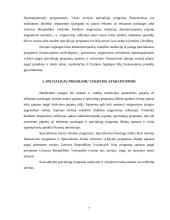 Biudžetinių įstaigų specialiosios programos ir jų finansavimas 7 puslapis