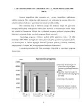 Biudžetinių įstaigų specialiosios programos ir jų finansavimas 8 puslapis